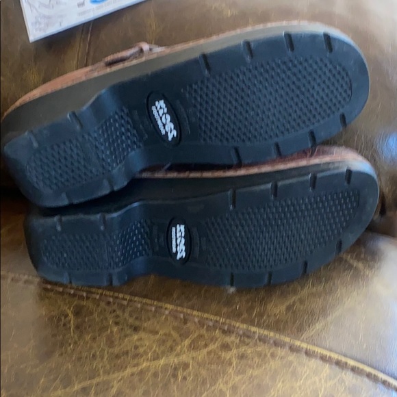 Klogs women’s size 10 black and white leather print clog slip on shoes - Picture 6 of 6